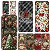 Merry Christmas Soft TPU For Realme 13 12 11 10 9 Pro Plus GT3 GT2 C21 C25 C35 C53 C55 C67 Pro 5G Phone Case Cover Fundas Capas