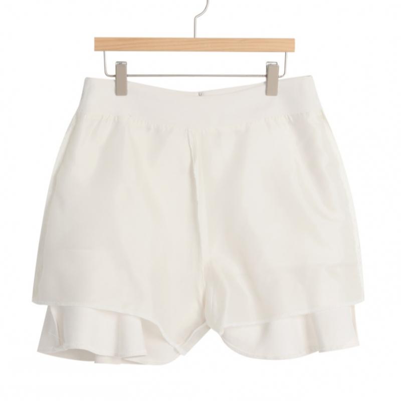 Shop   Women Golf Frill Skirt Ivory Ns Wsk 1355