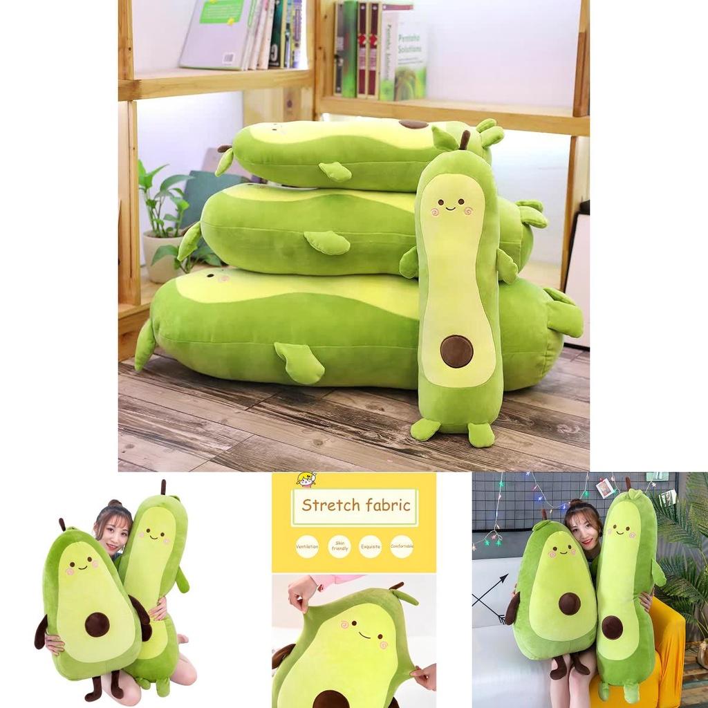 Langes Plüsch-Avocado-Kissen Perfektes Weihnachtsgeschenk für Mädchen Jungen