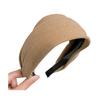 Breitkrempiges Stirnband Verdickte Schwammpolsterung Weicher Strickstoff Haarreif Herbst Winter Vielseitig Haar