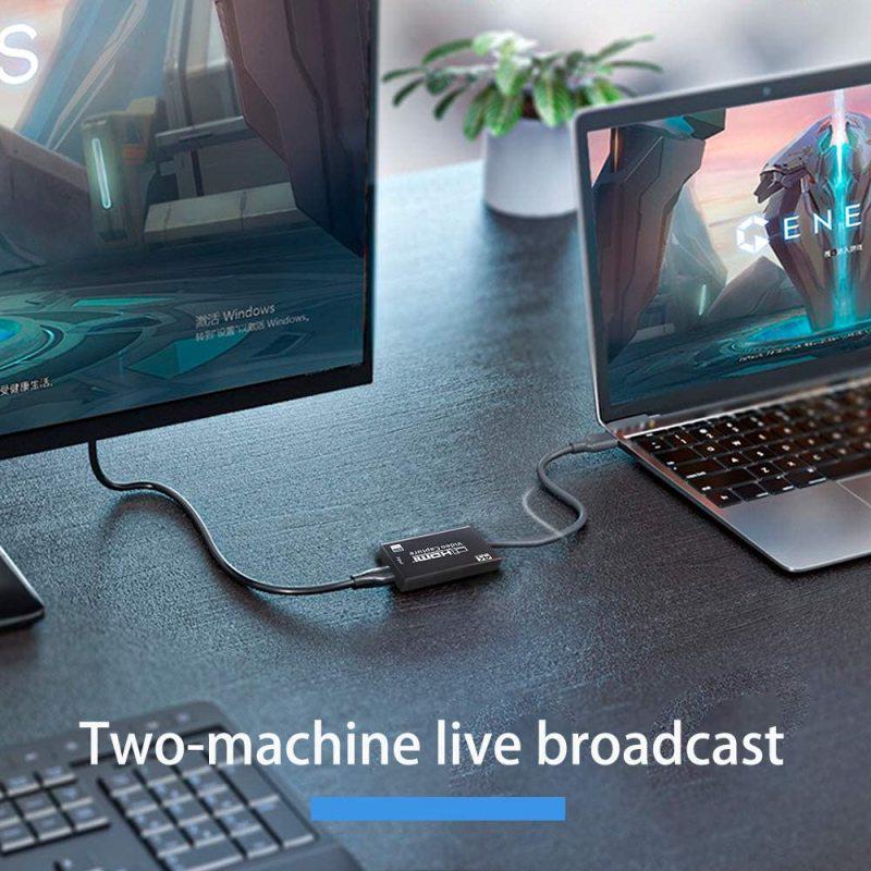 1080P Video Yakalama Kartı USB 3.0 2.0 HDMI Video Yakalayıcı Kayıt Kutusu PS4 Oyun DVD Kamera Kamera için