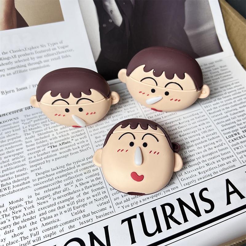 3D Cute Cartoon Silicone Wireless Earphone Case For Airpods Pro 2022 Japanese Anime Headphone Charging Box Cover For Airpods 1 2 3 2021