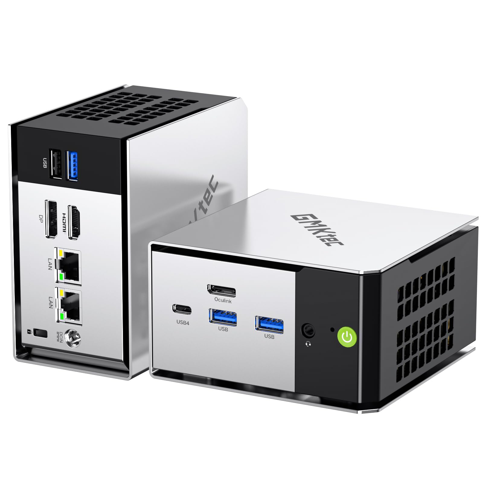 

GMKtec NucBox M8 Mini PC with AMD Ryzen 5 PRO LPDDR5 PCIe AMD Radeon Dual WiFi Bluetooth HDMI and 8K display PRO 6650H LPDDR5 6650H, 16GB+512GB 4.0