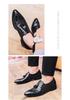 Men’s Spring Tassel Leather Slip-on Shoes: British Style Casual Business Footwear