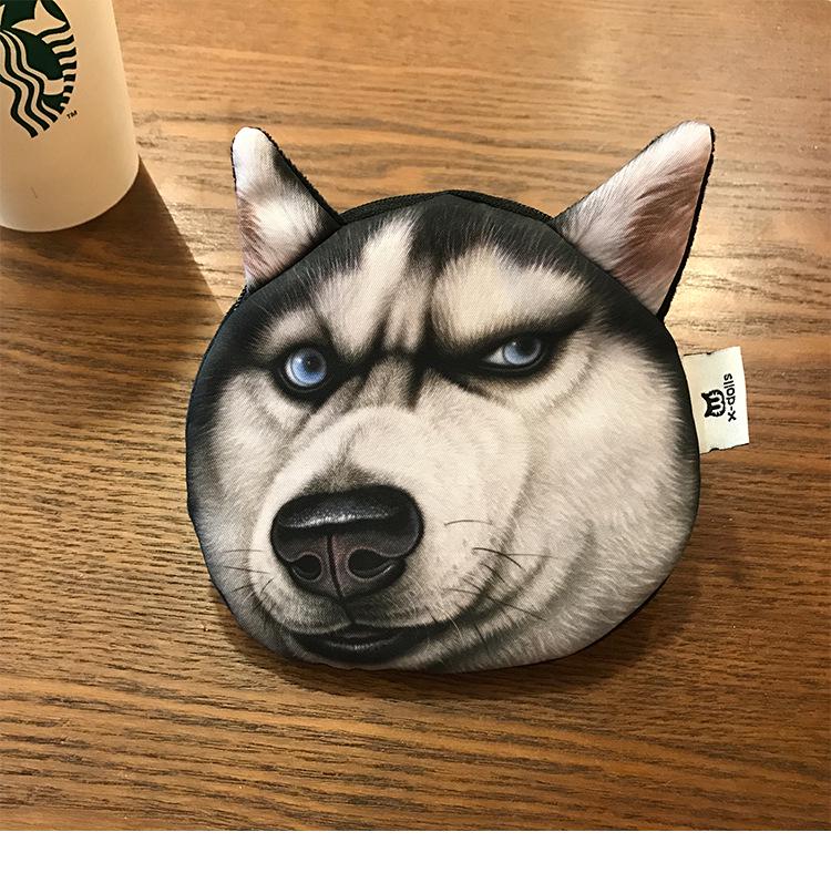 Hot-Selling Creative Husky Doge Coin Purse – Mini and Fun Design