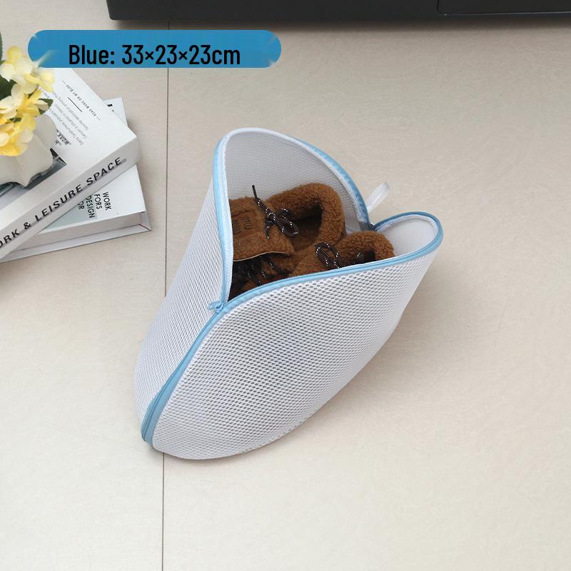 Verdickter Schuhwaschbeutel aus Polyester - Anti-Deformations-Schutz für die Wäsche