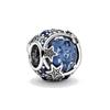 New 2024 925 Sterling Silver Plated Blue Pave Series Star Owl Butterfly Moon Pendant Diy Jewelry Bead Fit European Bracelet