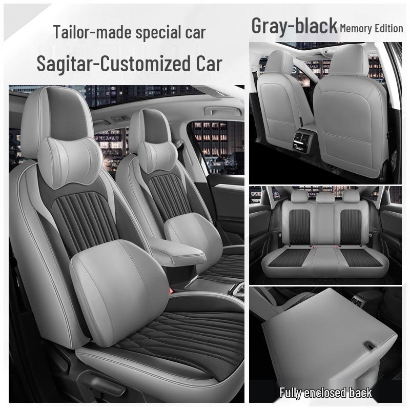 Universal Full Wrap Four Seasons Car Seat Cover for New Sagitar – Five-Seat Cushion