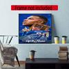 Mbappe Personalized Text Diamond Painting Round Diamond Mosaic Rhinestones Diamond Embroidery Craft Kit Wall Decor Without Frame