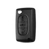 Car Remote Control Car Key Case 3 Button Folding Key Shell for Peugeot 308 HU83