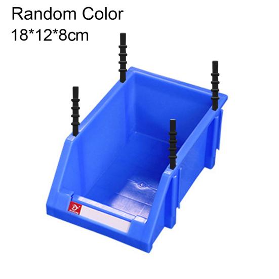 

Штабелируемый пластиковый контейнер для мелких деталей, полка, органайзер для хранения винтов 18*12*8cm