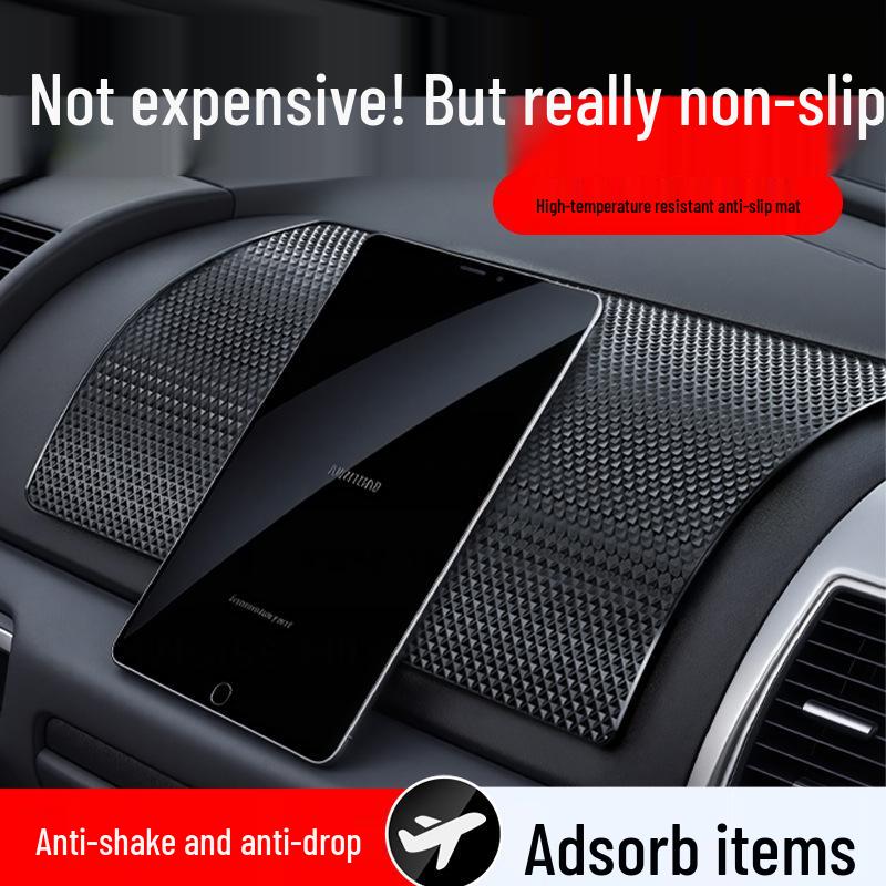 Anti-Slip Dashboard Mat: Multifunctional Car Storage & Interior Ornament