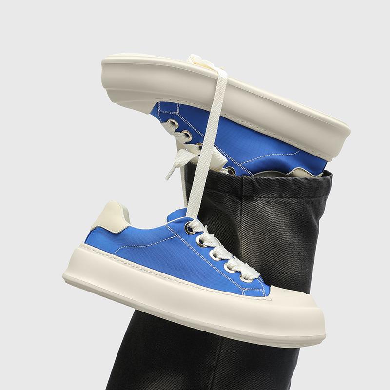 Neue Leinenschuhe mit dicker Sohle und Höhenverstärkung sind atmungsaktiv, bequem, lässig, modisch und vielseitig farblich passend. Lässige Schuhe 30309-J