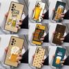 Beer Cup Phone Case For Samsung Galaxy S25 S23 S30 S8 S21 S20 FE S24 S22 Note 10 20 S8 Plus Lite Ultra