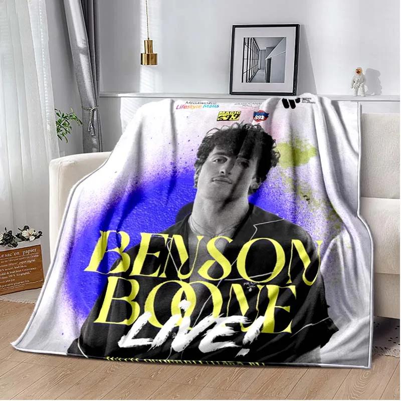 Benson Boone Decke,Sänger Musik Schöne Dinge Decken,Sofa Bett Auto Wohnzimmer Schlafzimmer Decken,Decke,frazad,coperta