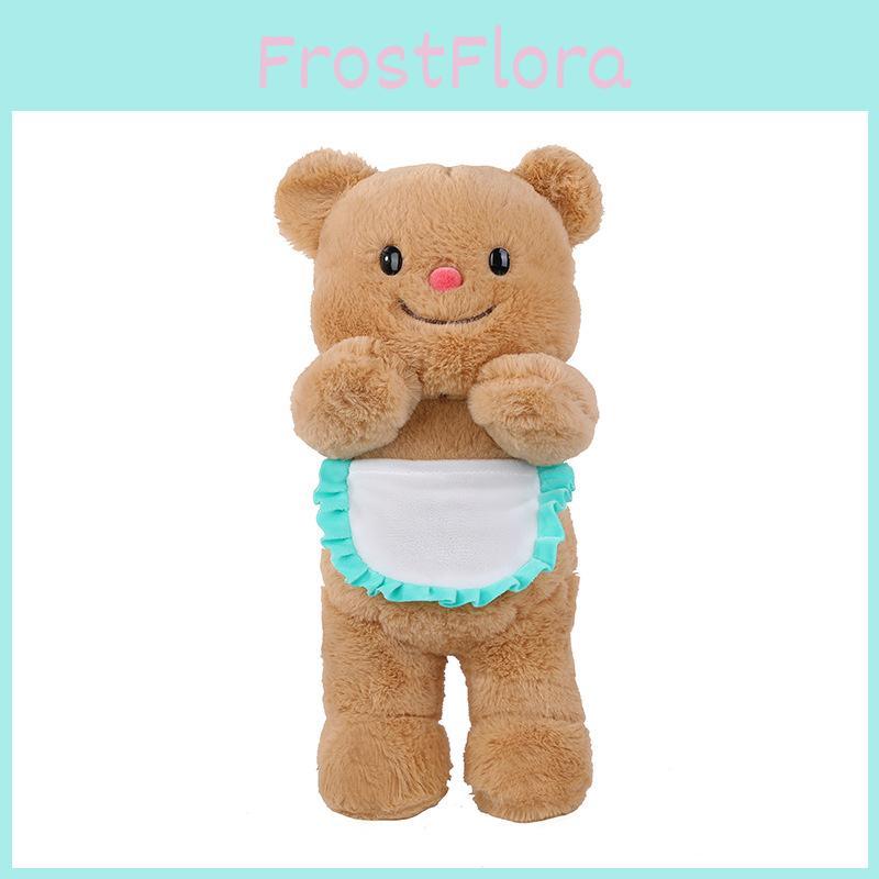 Butter Bear Plush Stuffed Animal Toy Soft Pp Cotton Cuddle Pillow For Kids Room Decor