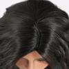 Heat-Resistant Synthetic Fiber Wig for Women - Natural Looking Medium-Length Wavy Bob,Youthful Appearance, Lightweight & Comfortable Fit