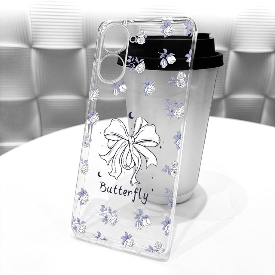 For Realme V30 Case RMX3619 Fashion Flower Bowknot Soft Silicone Back Cover For Realme V30T RMX3618 Fundas RealmeV30 Phone Shell