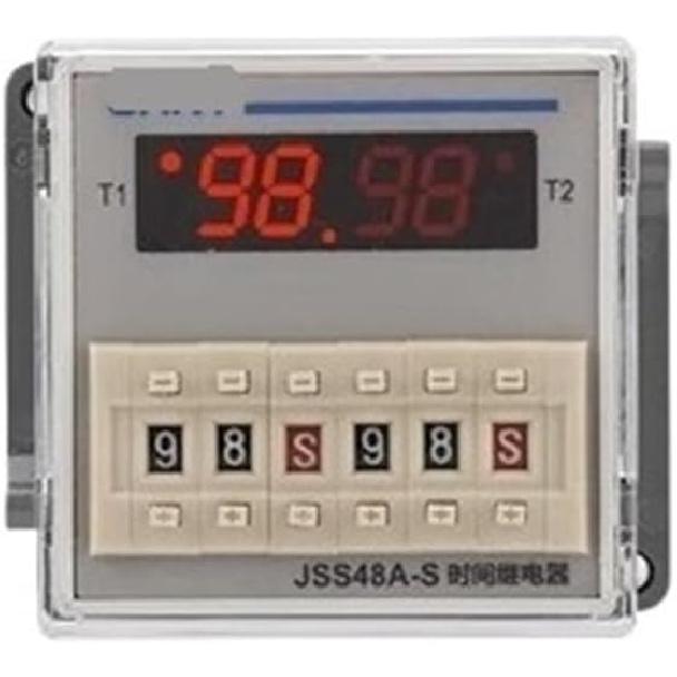 JSS48A-2Z Digital Display time Relay JSS48A-S Cycle Control 220V24V DH48S-2Z(JSS48A 2Z AC220V)