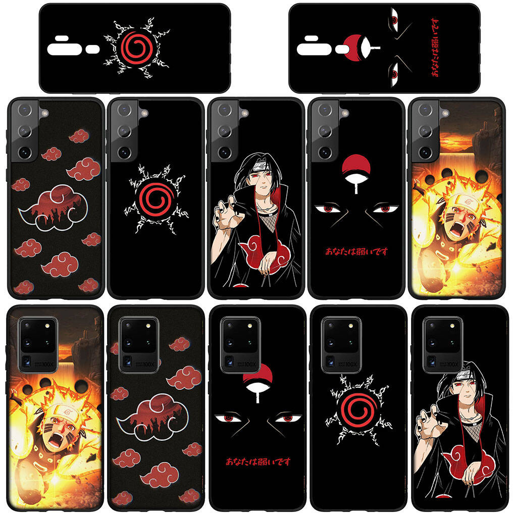 Phone Case for iPhone 17 15 16 Plus XR Redmi Note 14 12 11 13 Pro Max Huawei P30 P20 Lite Y9 OPPO A60 A40 A80 A18 A16 A54 Akatsuki Naruto Itachi Cover