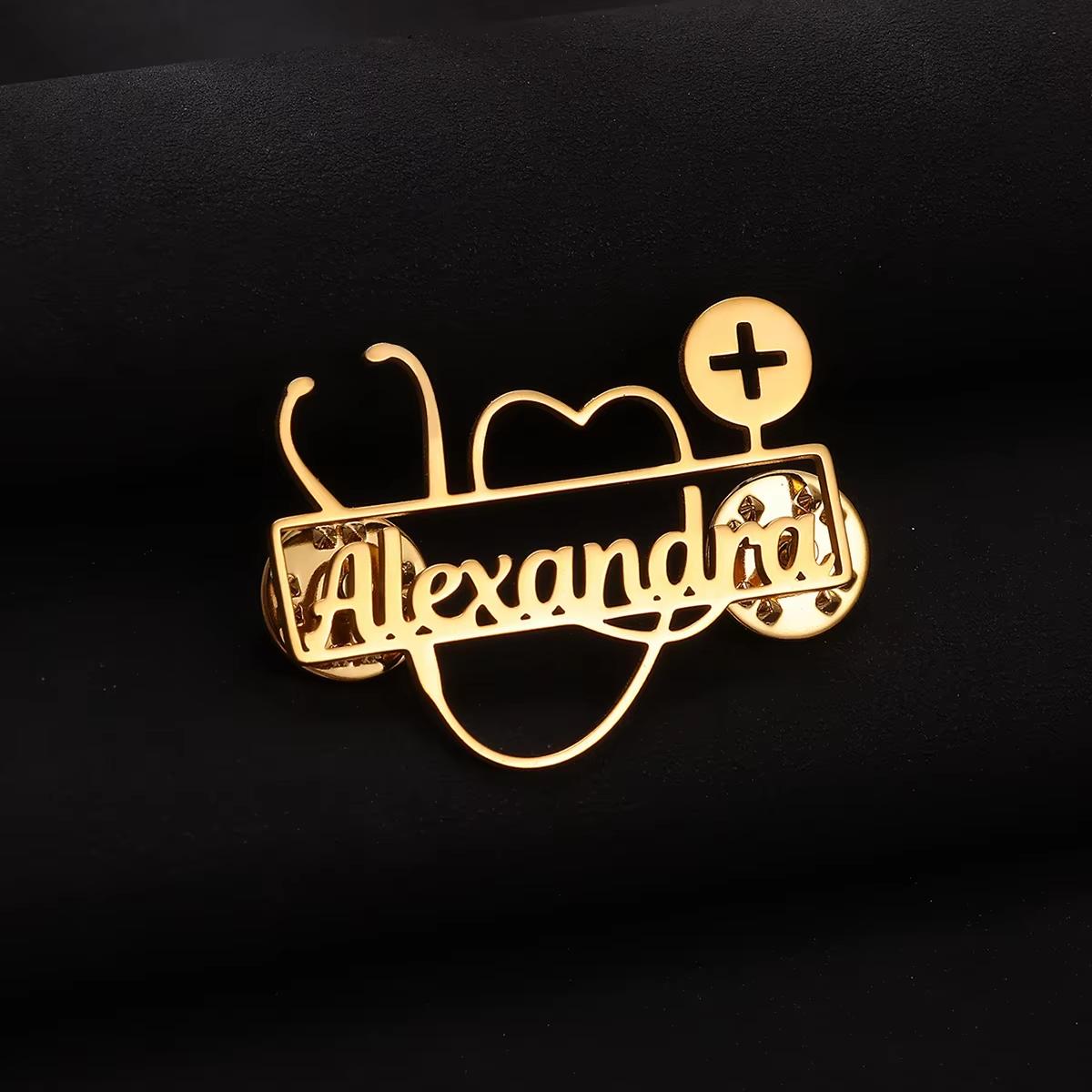 

Custom Any Logo Image Brooch Stainless Steel Pins For Men Gentlemen Clothing Accessories Wedding Birthday Brooches Jewelry Gift