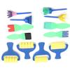 12PCS Roller & Stamp Combo Painting Sponge Brush Gentle Texture DIY Drawing Tools  Handmade Painting
