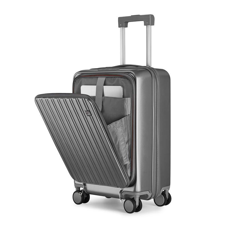 OKD K001 Front-Opening Zipper Expandable Spinner Luggage
