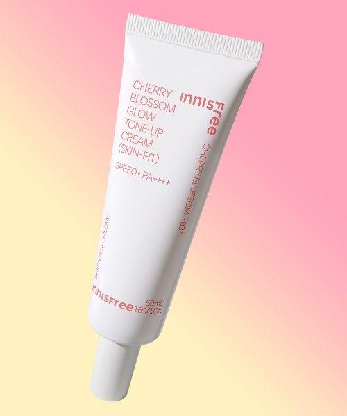 Innisfree Cherry Blossom Glow Skin Fit Tone Up Cream SPF50+ PA4+ 50mL