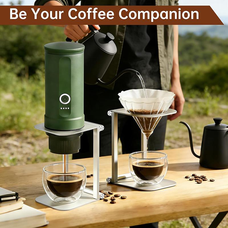 Foldable Coffee Drip Holder Aluminum Alloy Support Stand For Wireless Portable Espresso Machine Electric Pour Over Brewer Travel
