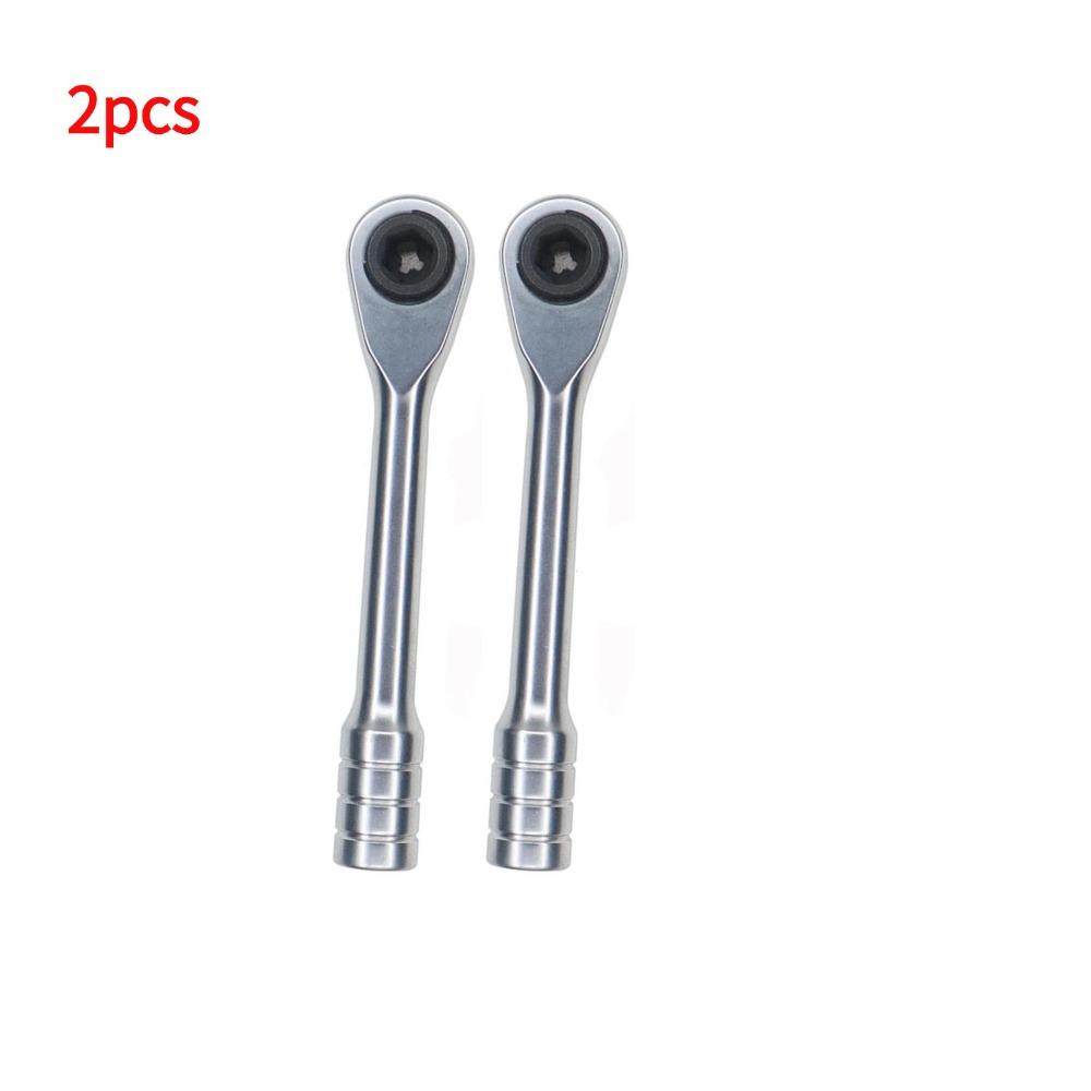 1/4 Inch Mini Ratchet Wrench 72-tooth Anticorrosion Bidirectional Wrench Magnetic Reversible Ratchet Wrench Automobile Tool
