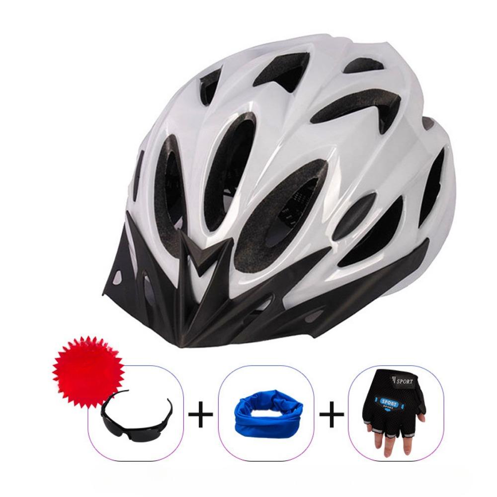 Bicycle Helmet Cycling Road Mountain Bike Integrated Forming Ultra Light Driving Outdoor Sports Hat