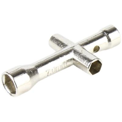 3D-Drucker-Düsenwerkzeug, 4-in-1, M2, M2.5, M3, M4, Schraubenmutter, Sechskant-Kreuzschlüssel für E3D V6 Mk8-Düsen, Mini-Schraubenschlüssel