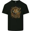 A Ferocious Tiger With a Japanese Background Unisexs Light Cotton TShirt