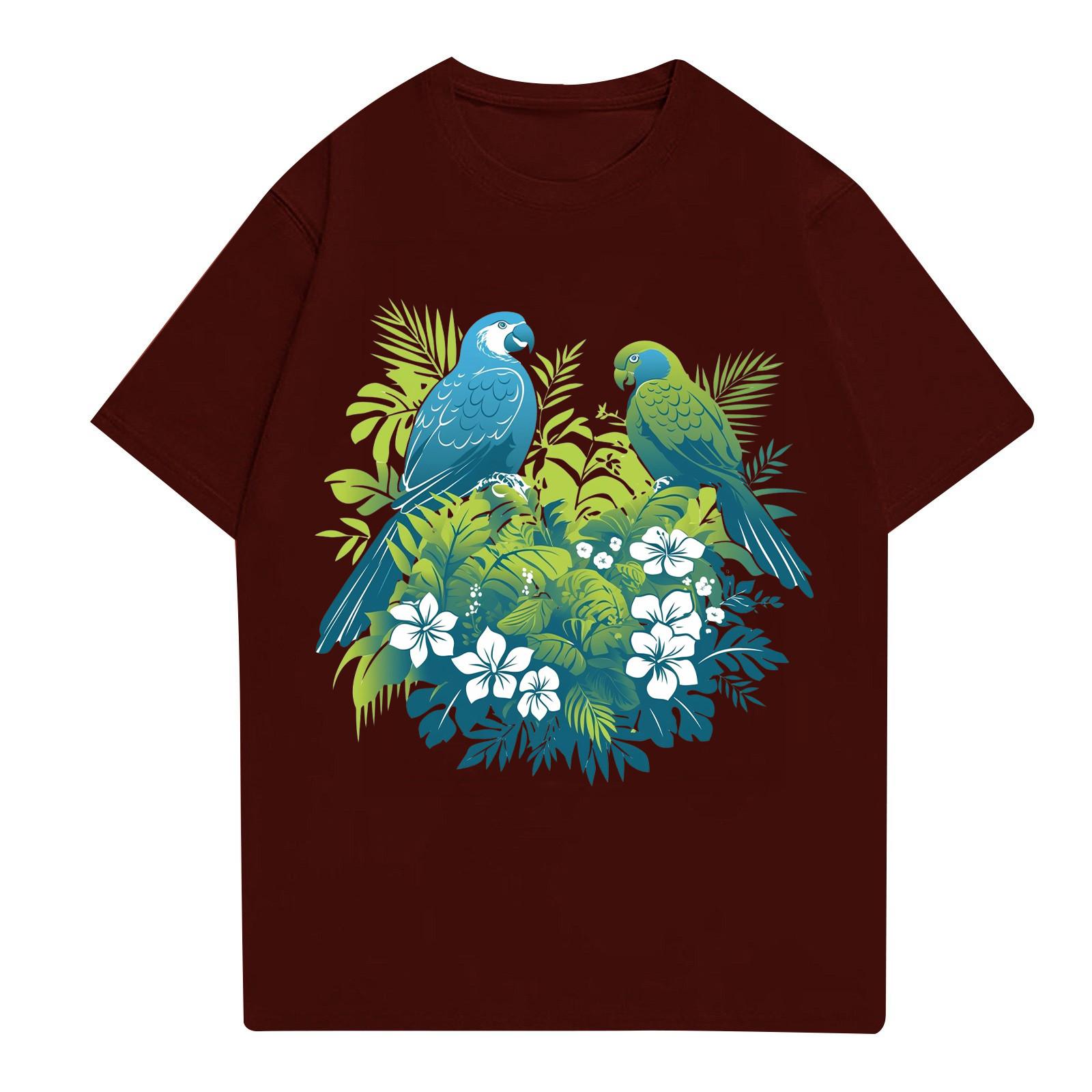 

Мужская рубашка с воротником-стойкой и коротким рукавом, свободная рубашка для отдыха и отдыха, мужская M винный