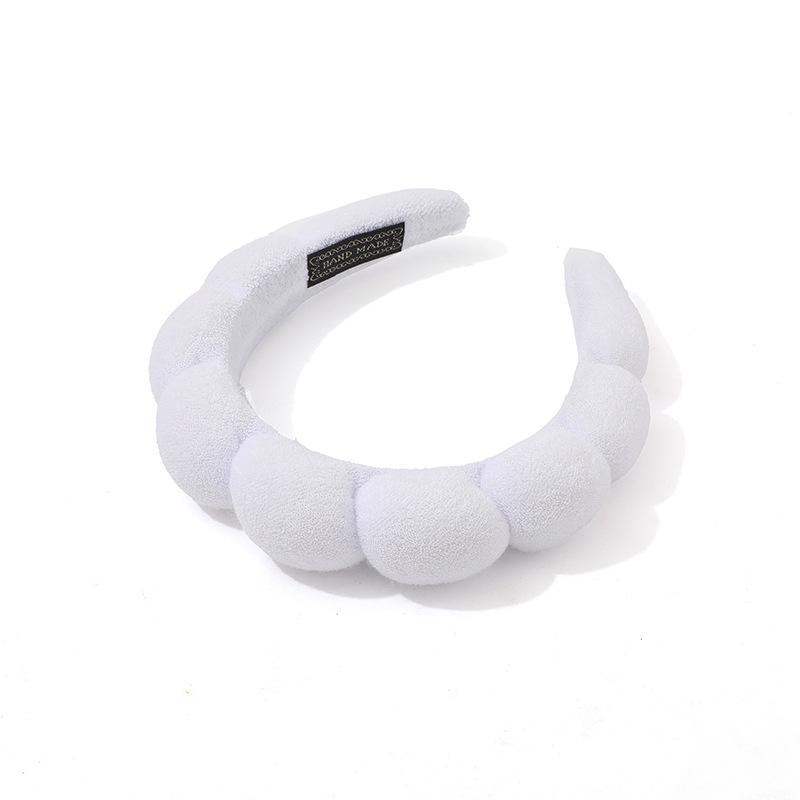 4-teiliges Gesichtswaschset: Stirnband, Haargummi, Armband, Haarspange - Geschenkverpackung