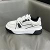 Board Shoes Spring New Leather Breathable Platform Sports Casual Shoes Cs