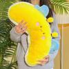 Adorable Animal Bee Plush Dolls Pillow With Embroidery Design For Bedroom Decor