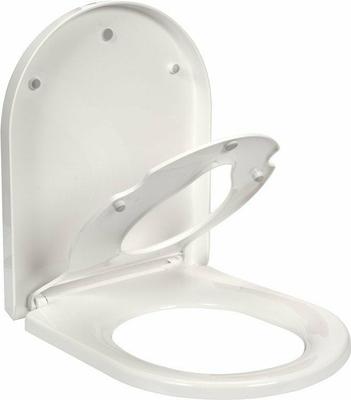 Abattant de WC à Charnière à Chute Lente avec Anneau Réducteur pour Enfants 2 en 1 Amovible