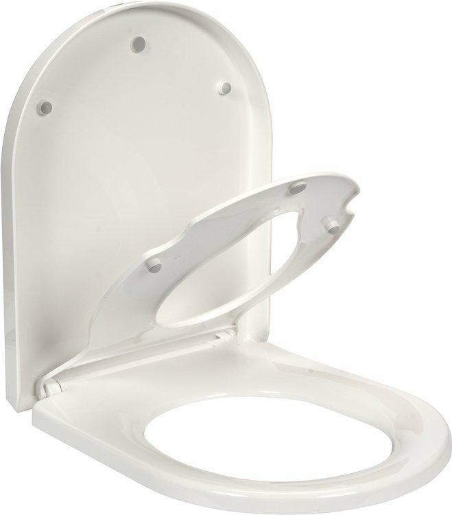 Slow-closing Toilet Seat with Children's Seat 2-in-1 Detachable