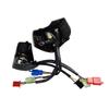 Handlebar Combination Switch with Flameout and Pass Power Control for AEROX155 Motorcycle Lightweight ABS Plastic Construction