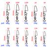 Fishing Swivels Ball Bearing 30 Pack Snap Coastlock