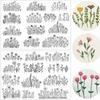 Water Soluble Flower Embroidery Patternser Embroidery Sewing Fabric  For Hand Sewing Lover Beginner