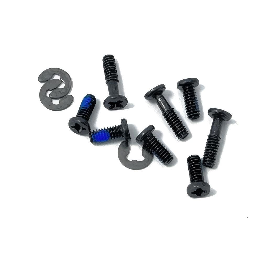 HSSDTECH Black Laptop Bottom Cover Screws for DELL Inspiron 7590 7591 P83F001 Lower Bottom Base Cover Case Screws