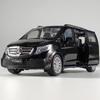 1/24 Benz V260L MPV Alloy Metal Diecast Model Car Home Trendy Ornaments and Computer Desktop Decoration High Simulation Vehicles