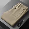Herren Waffel-Sweathose - Herbst/Winter Locker sitzende Fleecehose, Weitbeinig, Geradschnitt, Hochwertige, trendige Freizeit-Sportbekleidung.