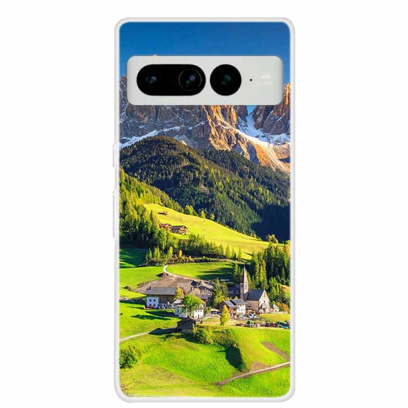 For Google Pixel 7 Pro Case Luxury Silicone TPU Soft Back Cover Phone Case For Google Pixel7 Pro Coque Audio Shockproof Funda