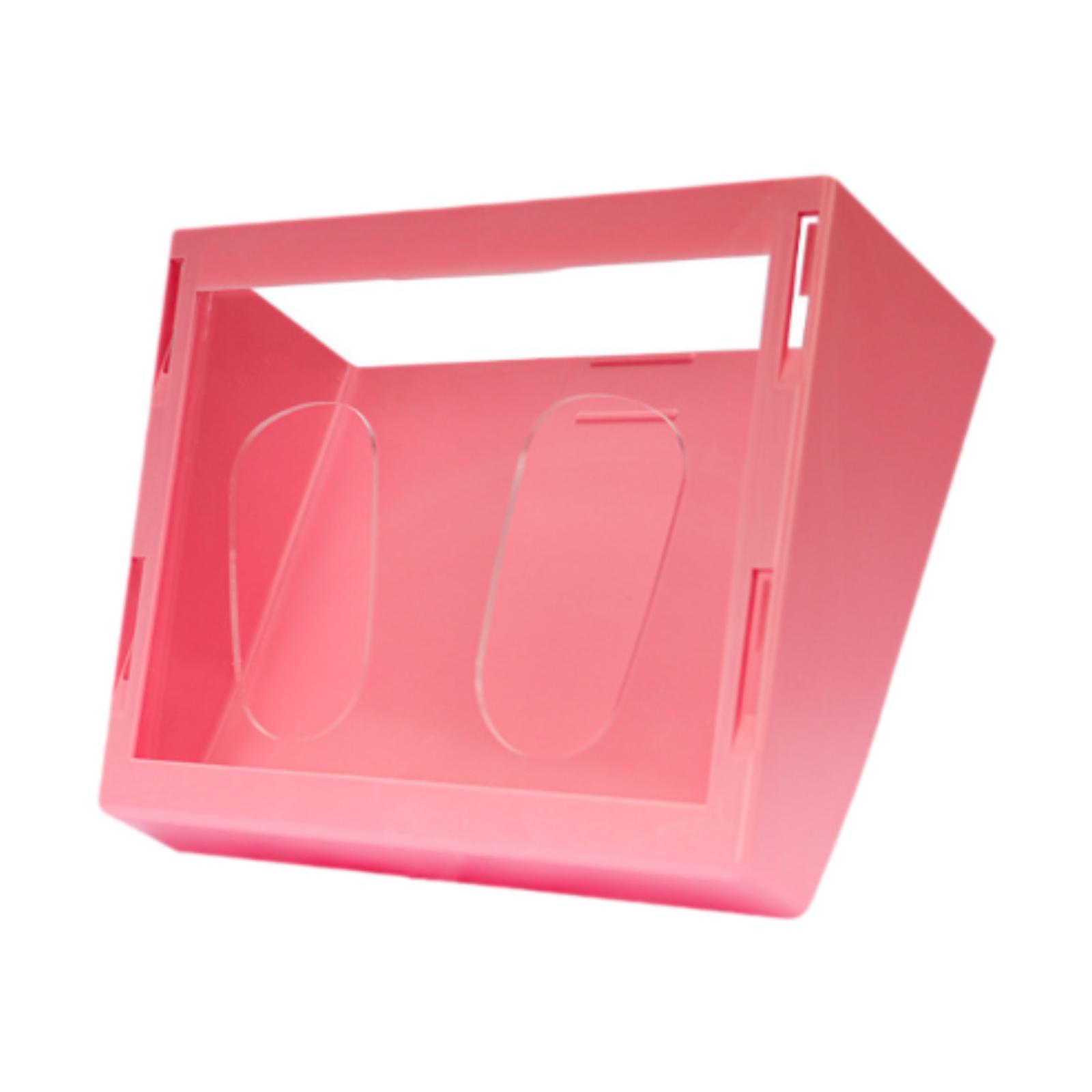 

Hay Feeder for Rabbit Hay Rack Hanging Feeding,Grass Holder,Small Animals Hay рожевий