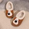 Children's Fleece-Lined Winter Birkenstock Shoes: Adorable Korean-Style Soft-Sole Shoes for Boys and Girls