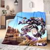 Freedom Gundam SEED Flannel Blanket Warm,Comfortable,Suitable for Bedrooms,Sofas,Beds,Chairs,Picnics,Travel