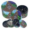 50Mm Metal Gorilla Herb Grinder 4-Layers Manual Spice Pepper Mill Mortar Raw Grass  Grinder Cigarette Smoking Accessories